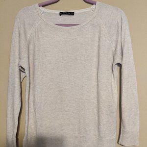 Beige ZARA knit sweater
